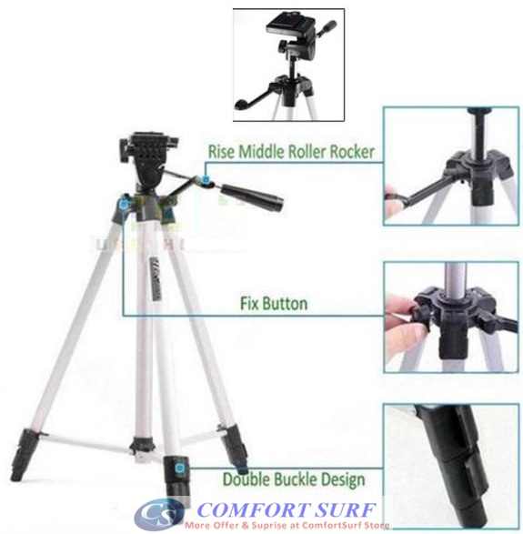 KT-330A Foldable Camcorder & Camera Tripod